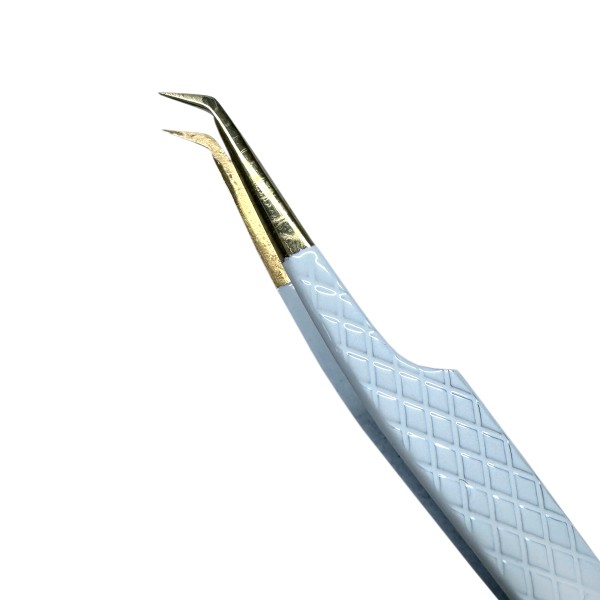 PINZETTE PRECISION MEGA VOLUME 45° | weiss