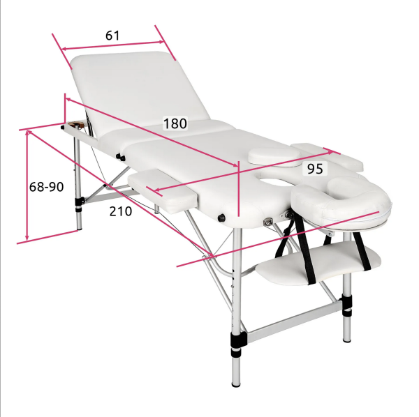 MASSAGELIEGE | 3 Zonen