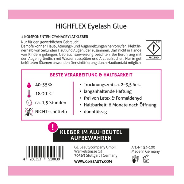 HIGHFLEX Eyelash Glue 5g